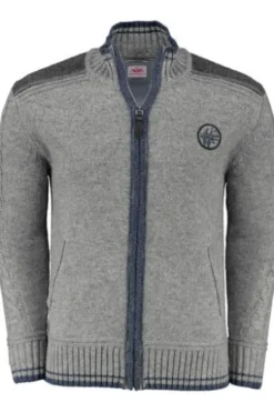 SPIETH & WENSKY Strickjacke Betzbach grau