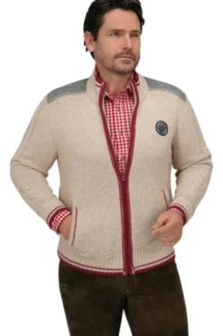 SPIETH & WENSKY Strickjacke Betzbach beige