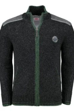 SPIETH & WENSKY Strickjacke Betzbach schwarz