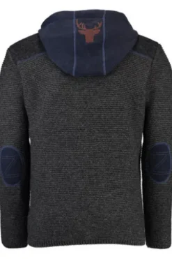 SPIETH & WENSKY Strickjacke Dakar anthrazit