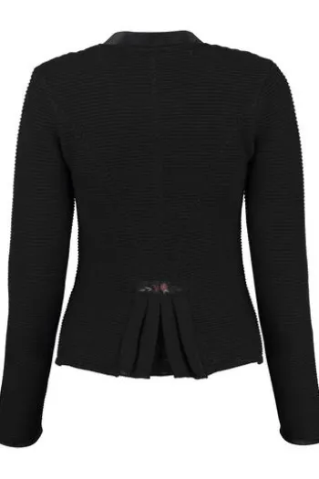 SPIETH & WENSKY Strickjacke Malta schwarz