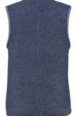 SPIETH & WENSKY Strickweste Heching jeansblau