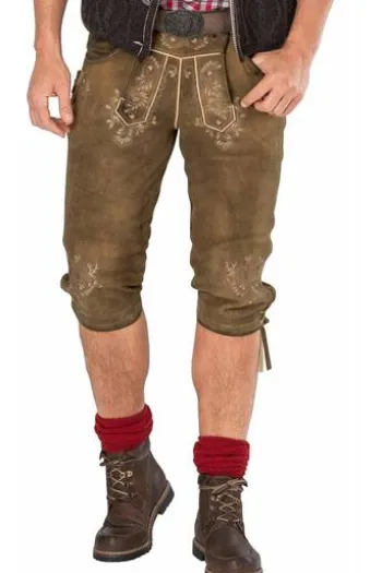 SPIETH & WENSKY Wildbock-Leder-Kniebundhose David