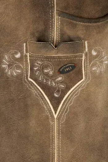 SPIETH & WENSKY Wildbock-Leder-Kniebundhose David