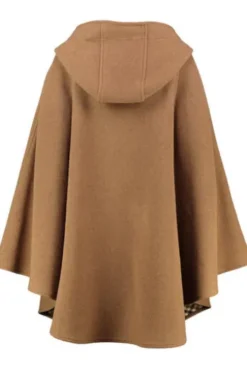 STEINBOCK Cape camel in hochwertiger Doubleface-Woll-Mixqualität