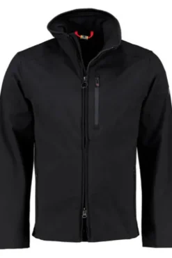 WELLENSTEYN Alpinus Softshell Jacke ALUS-1050 schwarz