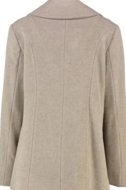 WELLINGTON OF BILMORE Caban-Jacke Leonie taupe in Woll-Kaschmir Qualität