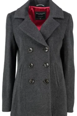WELLINGTON OF BILMORE Caban-Jacke Leonie anthrazit in Woll-Kaschmir Qualität