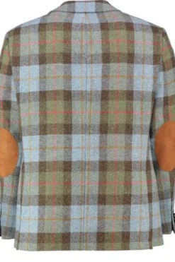 WELLINGTON OF BILMORE Harris Tweed Sakko London highland check kariert