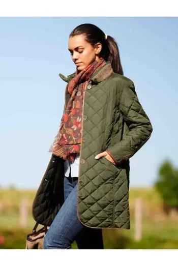 WELLINGTON OF BILMORE Steppjacke Gabby oliv