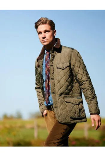 WELLINGTON OF BILMORE Steppjacke Boston olive