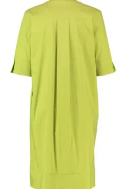WHITE LABEL Kleid grün Kurzarm